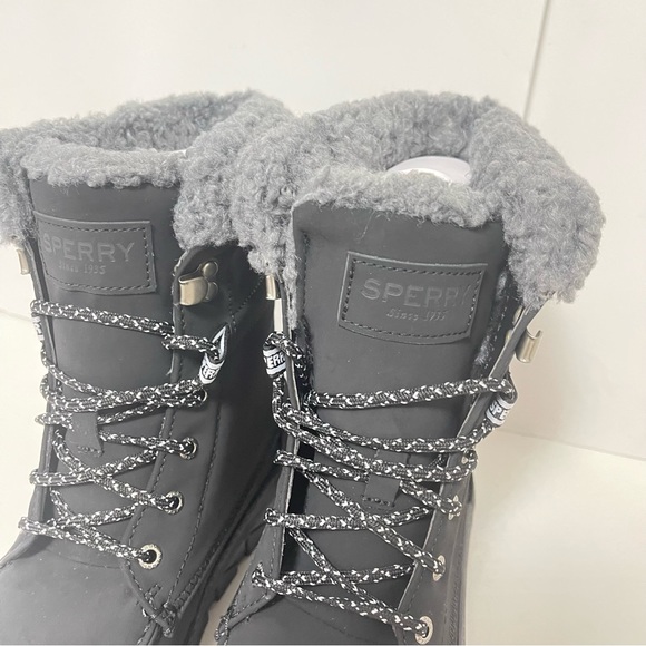 SPERRY TOP SIDER Juneau Faux Shearling Trim Boot- New In Box- Reemoly - Picture 6 of 15